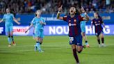 Goleada con sello Barça y brindis de lujo con la afición