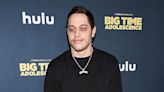 Pete Davidson Smiles & Gives A Thumbs Up In New Photo After Kim Kardashian Split