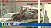 Man dies after crash into Lehigh Street car dealerships