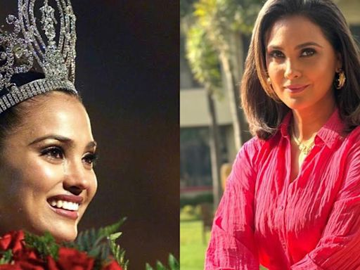 Lara Dutta celebrates ’one helluva day’ marking 24th anniversary of Miss Universe win alongside father’s b’day