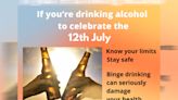 People Attending Parades Urged To 'Not Let Alcohol Ruin Their Day'