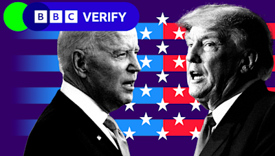 8 falsedades e inconsistencias en el debate presidencial entre Trump y Biden verificadas por la BBC