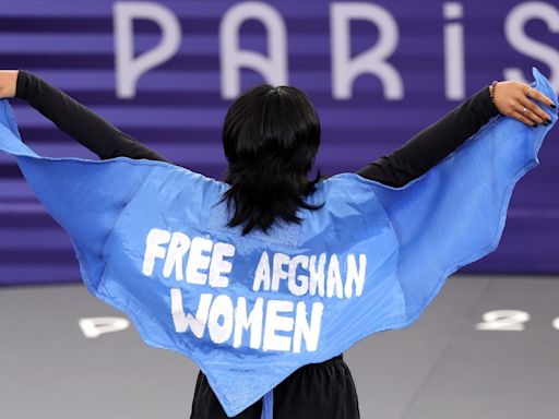 Break dancer makes ‘Free Afghan Women’ protest in sport’s Olympic debut