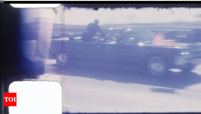 Rare JFK speeding motorcade footage sells for $137,500 at auction - Times of India