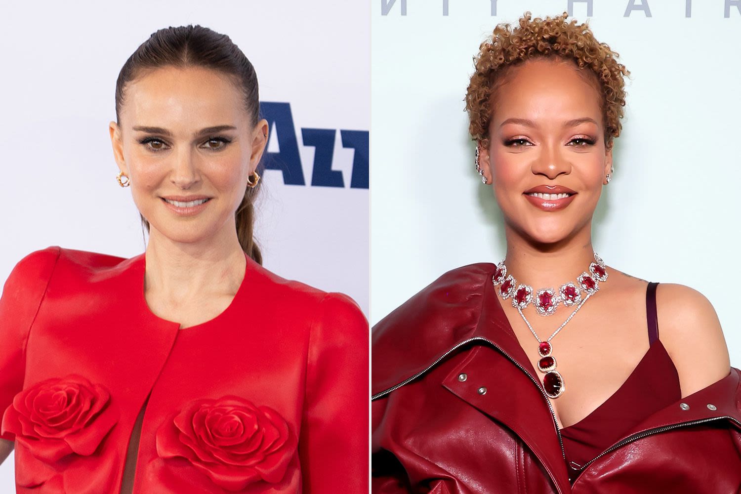 Natalie Portman Celebrates Unusual Way Rihanna Helped Her Deal with Benjamin Millepied Divorce