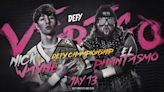 DEFY Vertigo Results (5/13): Nick Wayne vs. El Phantasmo