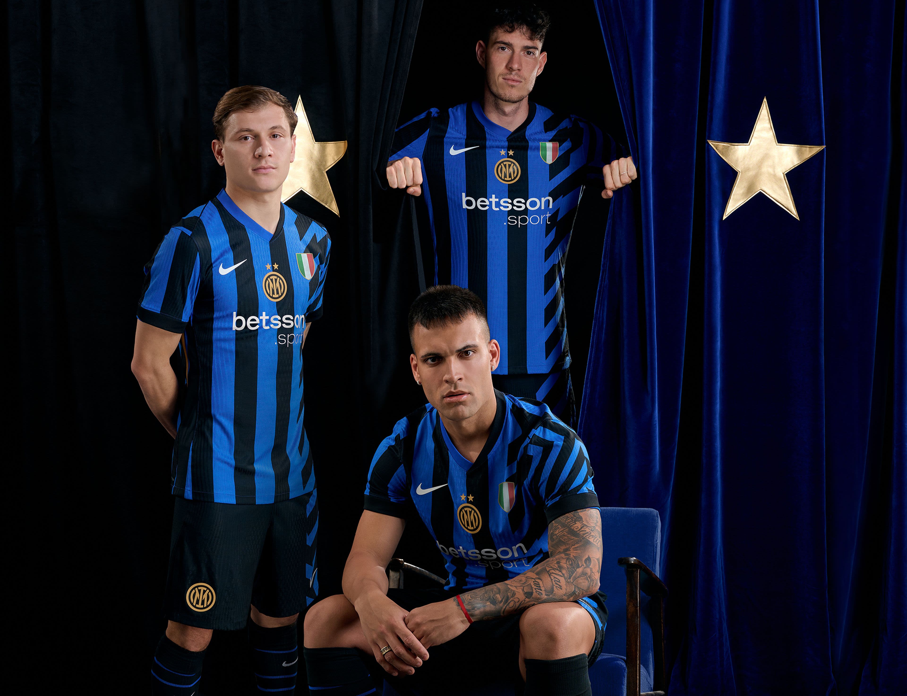 Photo – Inter Milan Unveil 2024-25 Home Shirt: ‘Geometry & Rhythm Perfectly Synchornized’