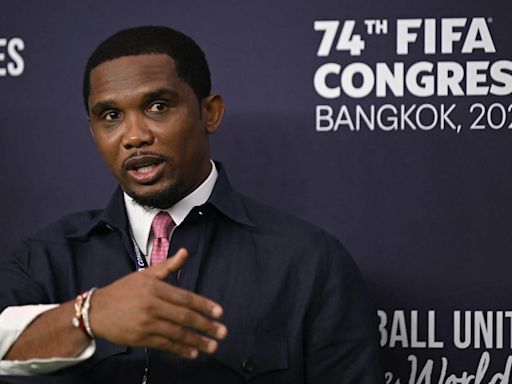 Samuel Eto'o fined after investigation into violating CAF's principles