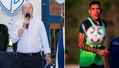 El presidente de Vélez reveló por qué Ricardo Centurión aún no volvió a jugar oficialmente al fútbol: “Va a depender de él”