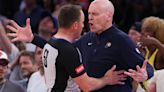 Pacers coach rails at officials after being ejected from Knicks NBA playoff game