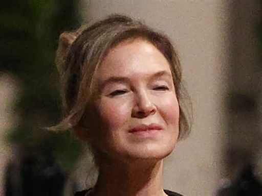 Bridget is BACK! Svelte Renée Zellweger is spotted on set of fourth Bridget Jones movie for FIRST TIME... after bosses revealed 'obsession' with character's weight will be dropped