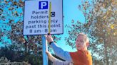 Driver wins parking fine battle because signs were 6cm too small