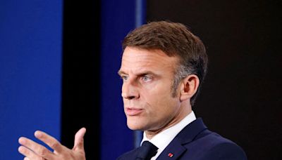 Macron Says France Will Continue To Support Ukraine "As Long As Necessary"