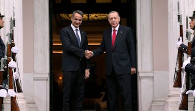 Wary of wars in Gaza and Ukraine, old foes Turkey and Greece test a friendship initiative