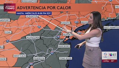 Aviso por calor extremo en Nueva Jersey y Nueva York