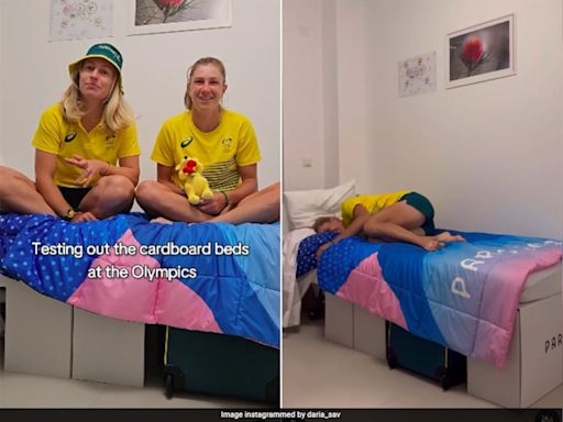 Athletes Test 'Anti-Sex Beds' At Paris Olympics, Share Videos On Instagram | Olympics News