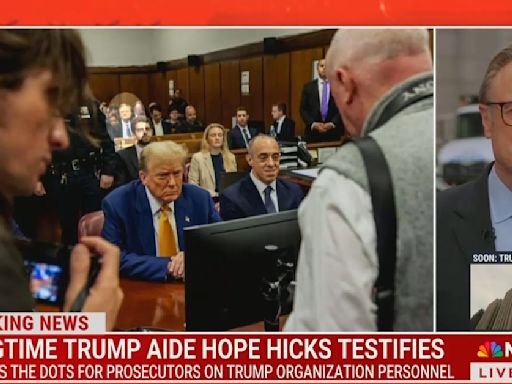 MSNBC’s O’Donnell Says Trump Stared Him Down in Court With ‘Intimidating Look’: ‘It Was Just a Crazy Face’