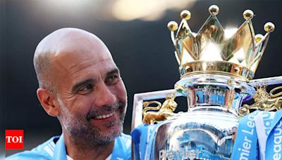 Manchester City's Pep Guardiola named Premier League Manager of the Year | Football News - Times of India