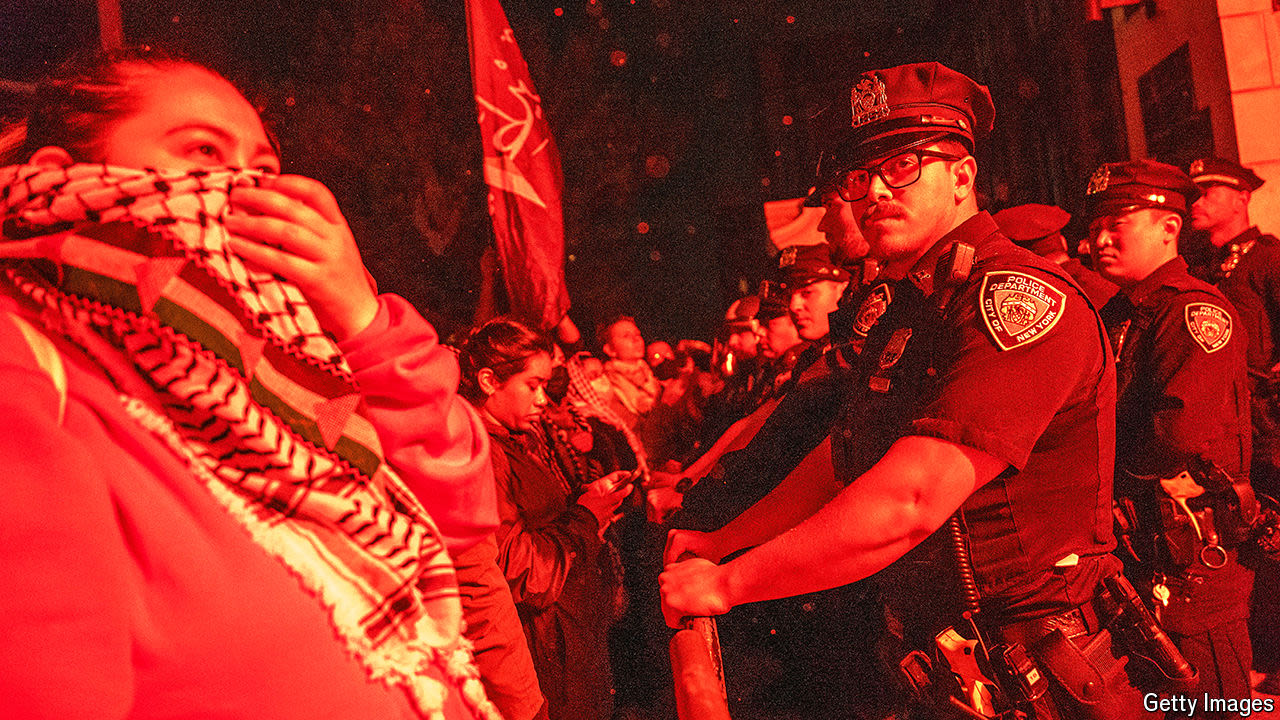 Should American universities call the cops on protesting students?