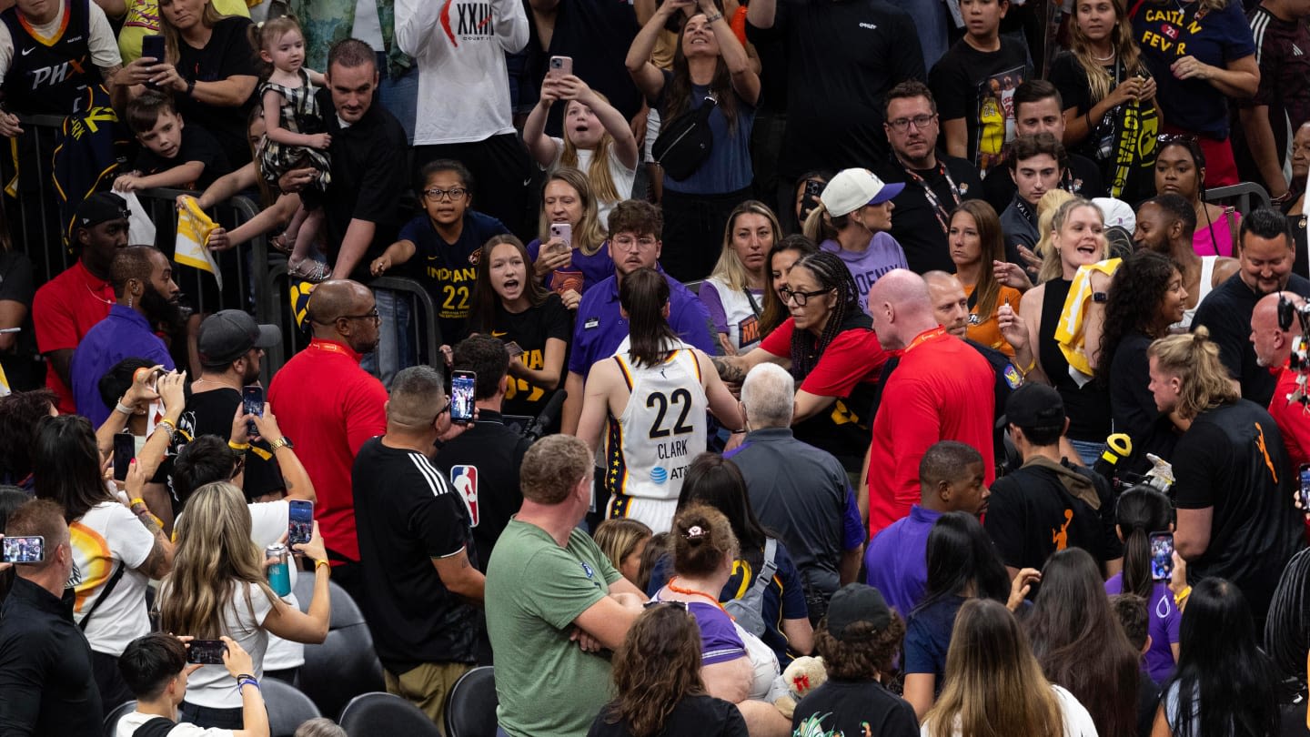 Caitlin Clark Got Cool Sendoff From Fans in Phoenix After Fever’s Win Over Mercury