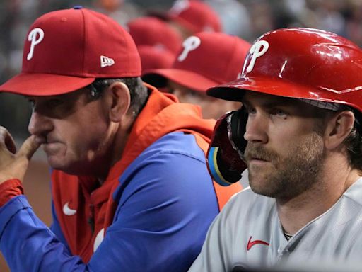 Bryce Harper Apologized to Phillies Manager Rob Thomson for Lack of Hustle