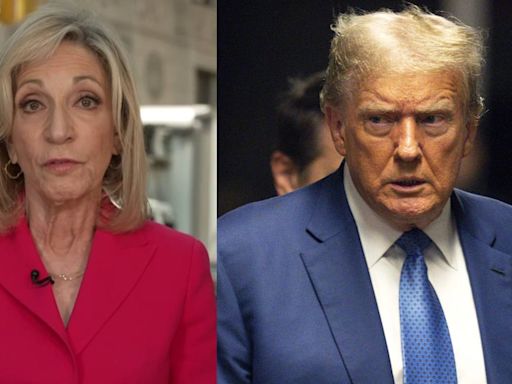 'An extraordinary collapse': What Andrea Mitchell saw inside the courtroom at Trump's trial