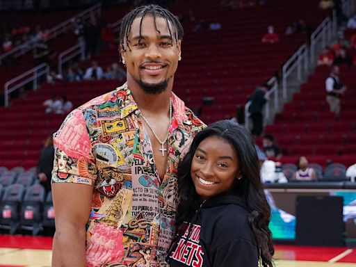Simone Biles responds to backlash and TikTok trends after NFL husband's viral interview: 'I broke down'