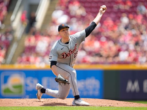 Tarik Skubal fans career-high 13, Zach McKinstry homers as Tigers beat Reds 5-1 to complete sweep