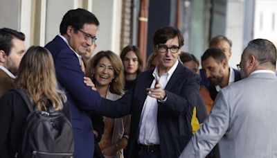 EN IMÁGENES | Reunión de Sánchez con sus barones en el Comité Federal del PSOE