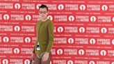 Emma Corrin goes stylishly pantless at Venice Film Festival