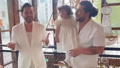 Inside Arthur and Brian’s lavish baby shower as they celebrate with famous pals