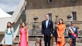 La princesa Leonor y la infanta Sofía vuelven a Santiago con los Reyes para hacer la Ofrenda al Apostol