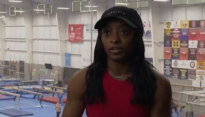 Simone Biles se prepara para los Juegos Olímpicos de París: "Me siento segura, mental y físicamente"