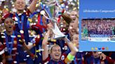 Messi en modo hincha: felicitación al Barcelona bicampeón de la Champions femenina