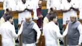 Watch: Rahul Gandhi, PM Modi Shake Hands As They Welcome Lok Sabha Speaker Om Birla - News18