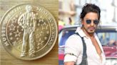 Shah Rukh Khan becomes the first Bollywood actor to be honoured with customised gold coin by Grevin Museum Paris