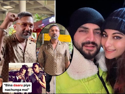 'Bina daaru piye nachunga': Yo Yo Honey Singh arrives in Mumbai to attend Sonakshi's wedding with Zaheer Iqbal