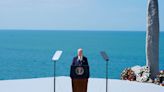 Against D-Day Backdrop, Biden Puts Democracy at Center of Anti-Trump Pitch