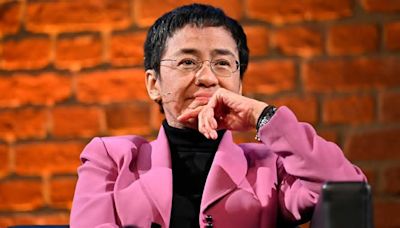 Maria Ressa recibe el LionHeart Award de Cannes Lions 2024