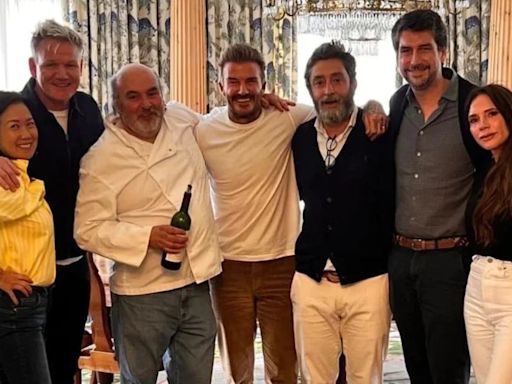 David Beckham celebra su cumpleaños disfrutando de la alta cocina castellana: este es el chef vallisoletano que elaboró el menú