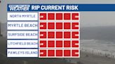 FIRST ALERT: High rip current risk in place for Grand Strand beaches
