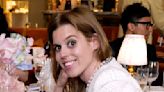 Princess Beatrice nails springtime fashion with gorgeous $175 floral tea dress and sharp white blazer