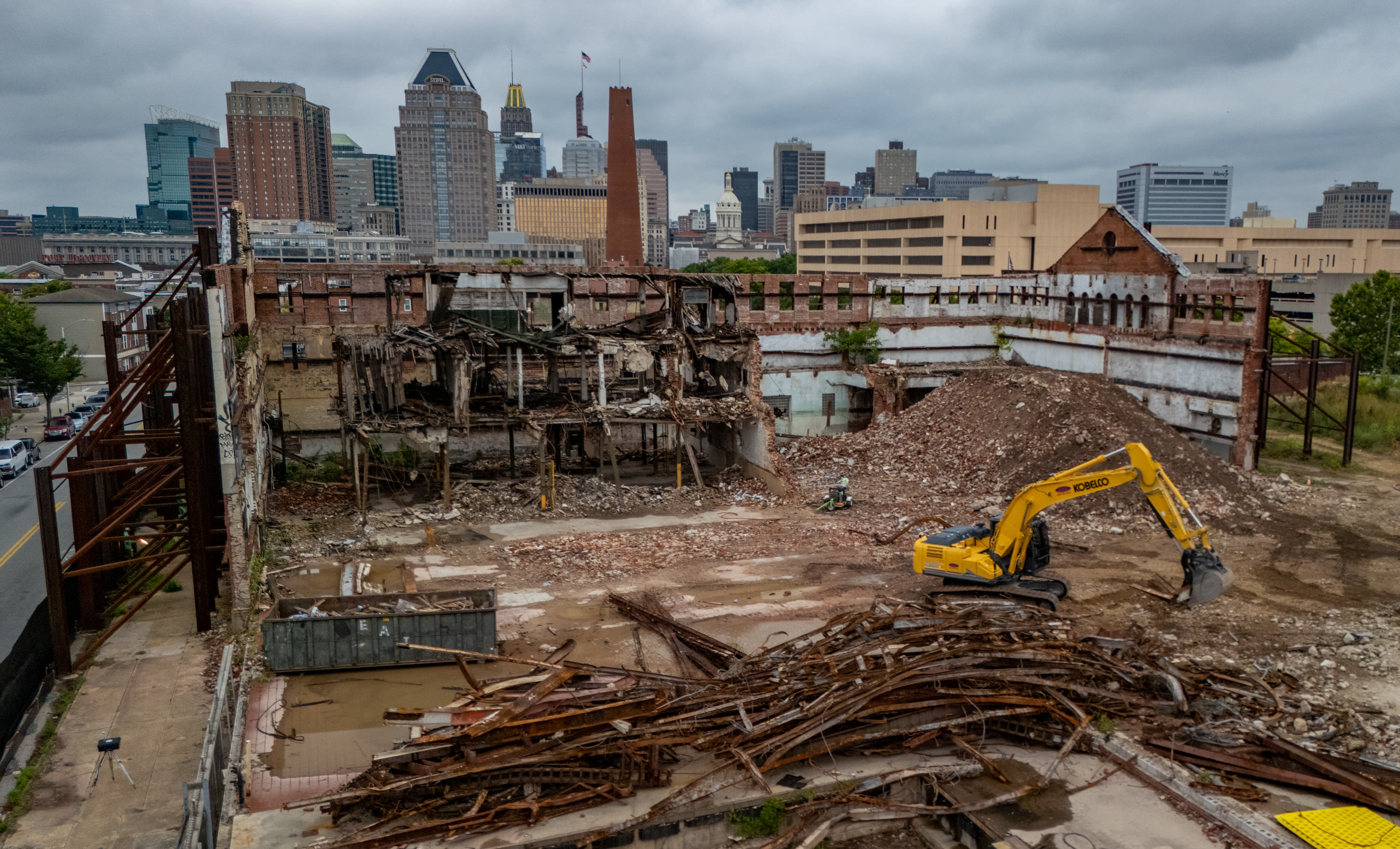 Demolition of historic Hendler Creamery in Baltimore’s Jonestown moves forward