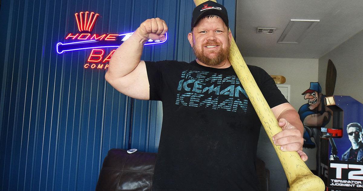 Celebrity strongman's feats have taken him all over the world