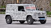 Suzuki Jimny four-door caught in new spy photos