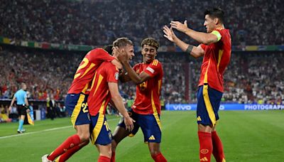 España - Francia, el partido de semifinales de la Eurocopa 2024 en imágenes