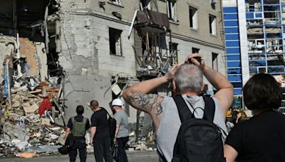 Three killed, dozens hurt as Russia hits war-torn Ukraine city