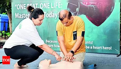 ‘one Beat, One Life’: Sessions On Cpr Mark World Heart Day | Chandigarh News - Times of India