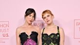 Scout and Tallulah Willis Coordinate in Slip Dresses at Fashion Trust Awards