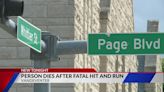 Woman killed crossing Page Avenue in St. Louis